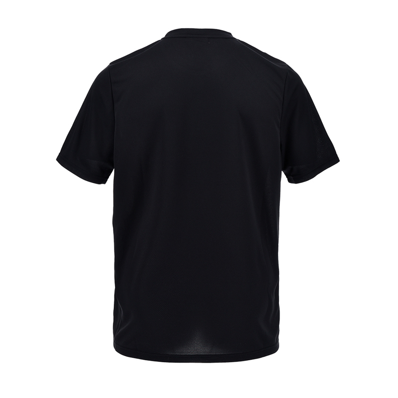 UFC OFFICIAL LOGO DRYFIT LINES TSHIRT -BLACK